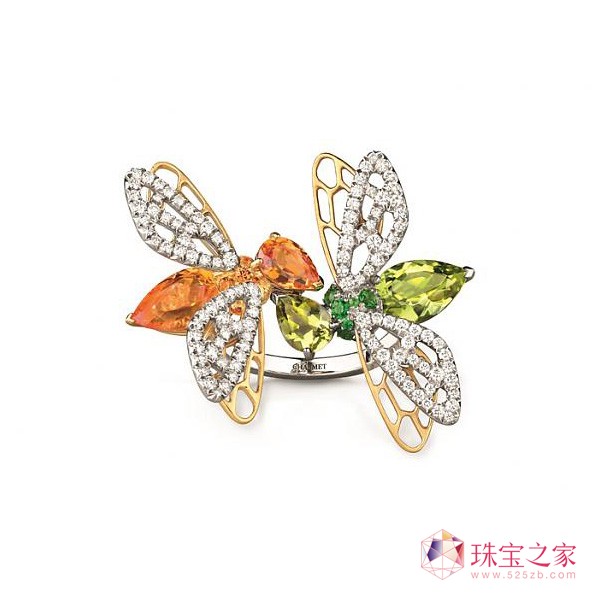 CHAUMET 尚美巴黎全新Jardins珠寶系列
