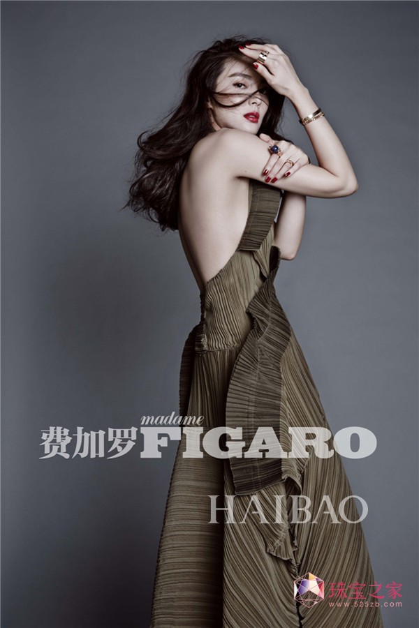 張雨綺演繹《費加羅》雜志2014年5月刊