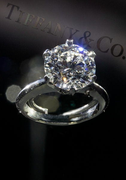 全新The Tiffany® Setting蒂芙尼六爪鑲嵌玫瑰金鉆戒