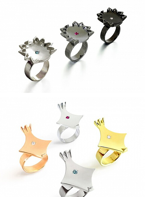 珠寶創意設計無限：噴水戒指Fountain Ring